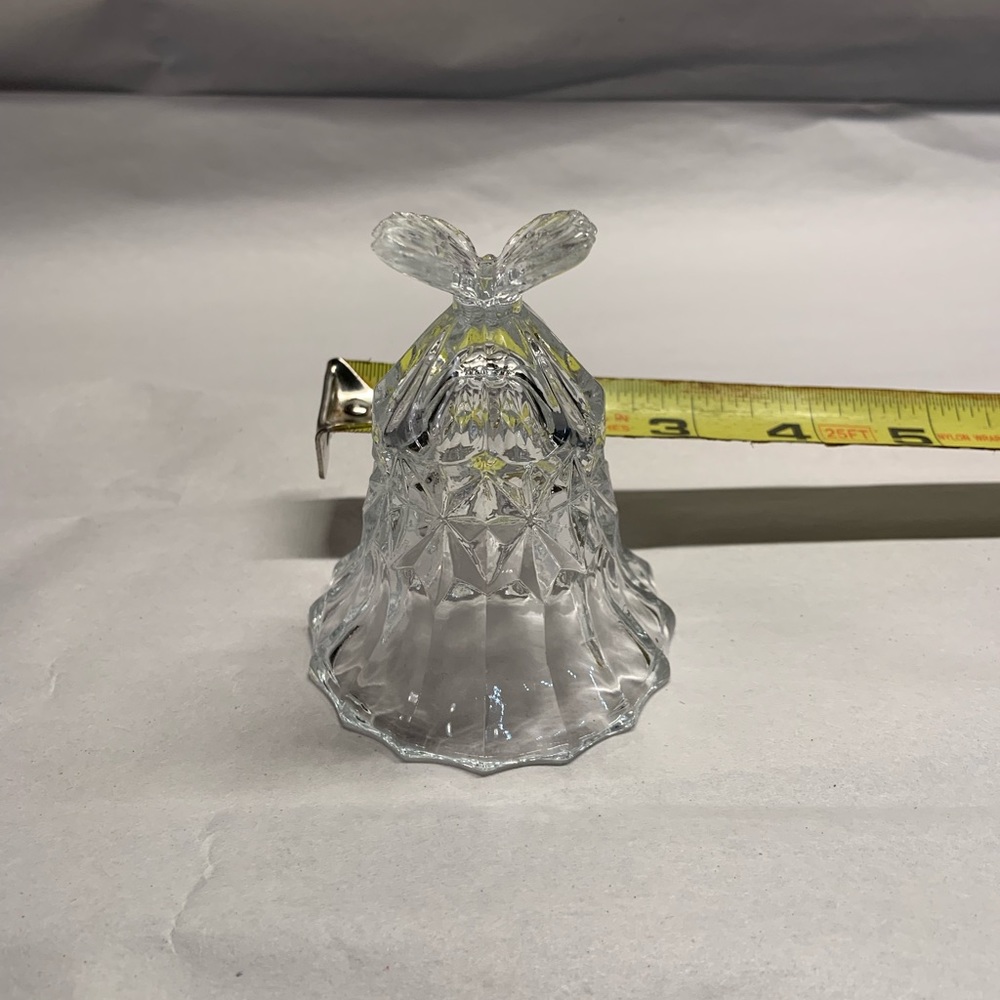 Vintage Butterfly Glass Bell